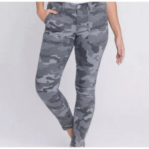 NWT Seven7 Utility Ankle Skinny Concrete Camo Pants Size 12 x 29" Inseam